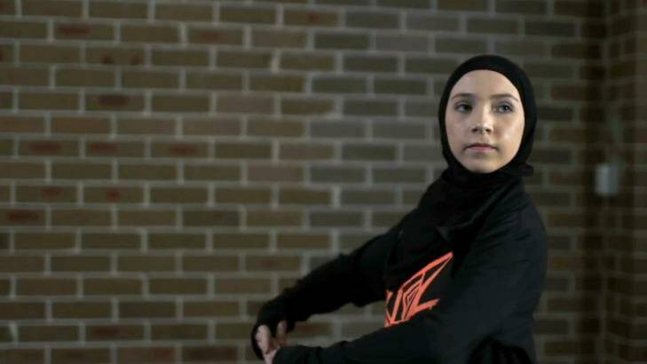 Scholarship: Hijabi ballerina Stephanie Kurlow, 14. Photo: Supplied