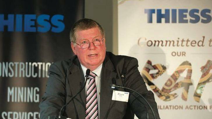 Former Thiess managing director Bruce Munro. Photo: Supplied