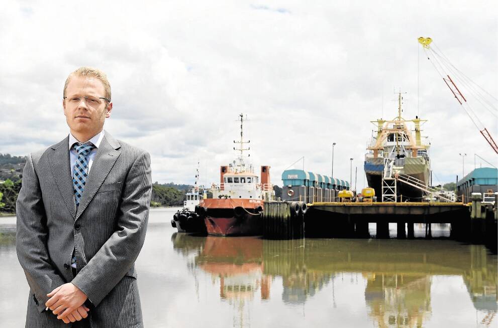 Tasmanian Logistics Committee chairman Steve Henty. Picture: Mark Jesser.