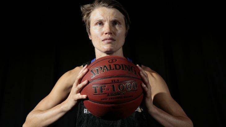 Staying power: Canberra Capitals veteran Jess Bibby will play on in 2015-16. Photo: Jeffrey Chan