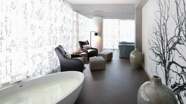Weekend pampering: The ISIKA Spa Suites at Crown Metropol in Melbourne.