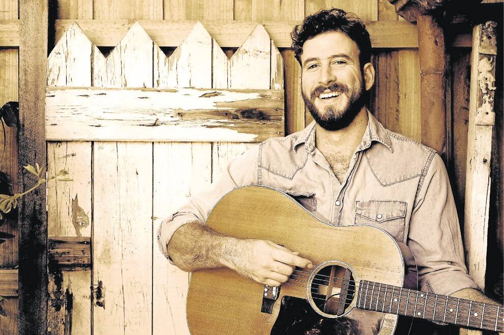 Singer-songwriter Dan Parsons will play at the Royal Oak in Launceston on Friday night. 