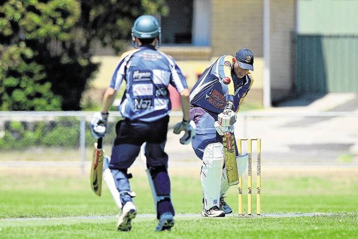 Trevallyn's Andrew Fitz in action against the Tigers at Faulkner Reserve. Picture: PHILLIP BIGGS
