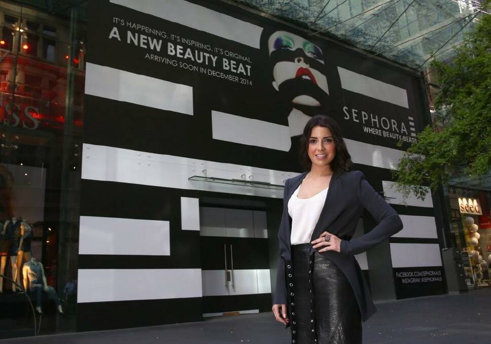 Sephora's first Australian, two-storey store will be one of the global beauty chain's biggest according to business development director Libby Andersen. Photo: Mark Kolbe