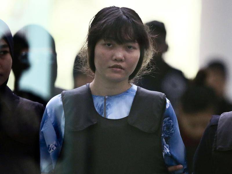 Doan Thi Huong faces the death penalty if convicted, but not if she lacked intent to kill.