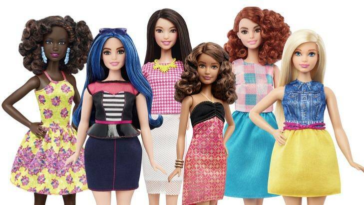 The new variety of Barbie dolls. Different shapes, colours but same stereotypes?