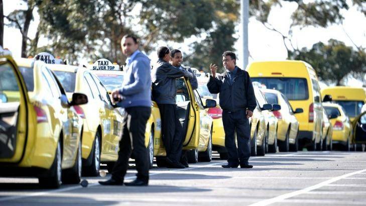 Taxi companies are unhappy about the spread of services such as Uber. Photo: Joe Armao