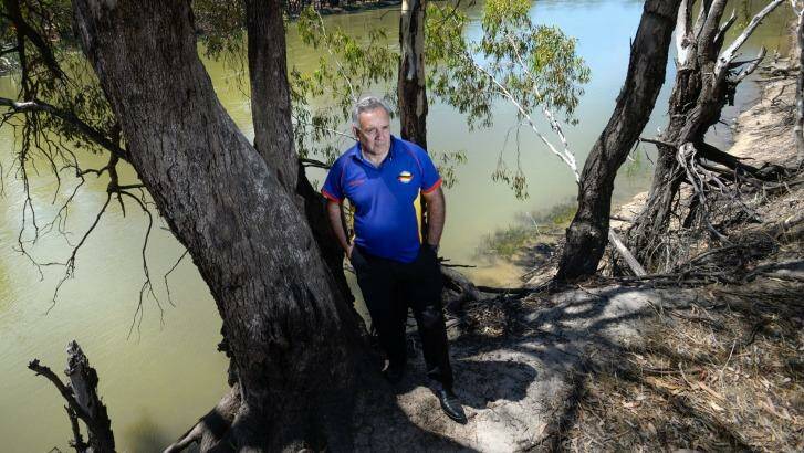 Indigenous leader Paul Briggs grew up at Cummergunja Aboriginal Mission, on the Murray River.  Photo: Justin McManus