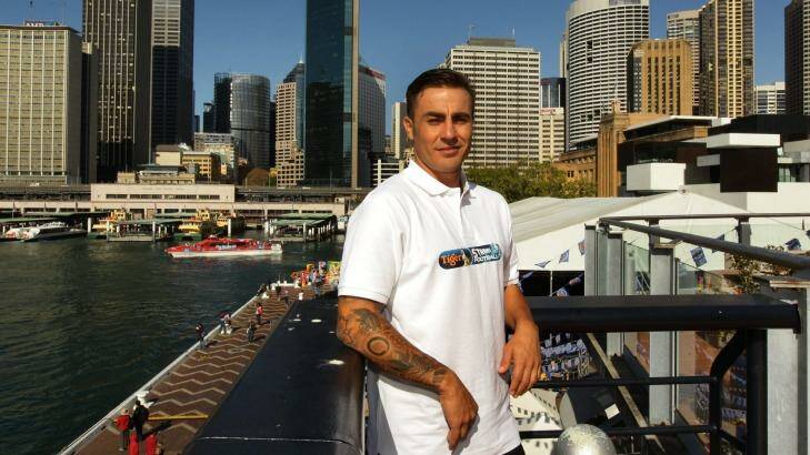 2006 World Cup winning captain of Italy Fabio Cannavaro at the Cruise restaurant in The Rocks, Sydney in 2013. Photo: Kate Geraghty KLG