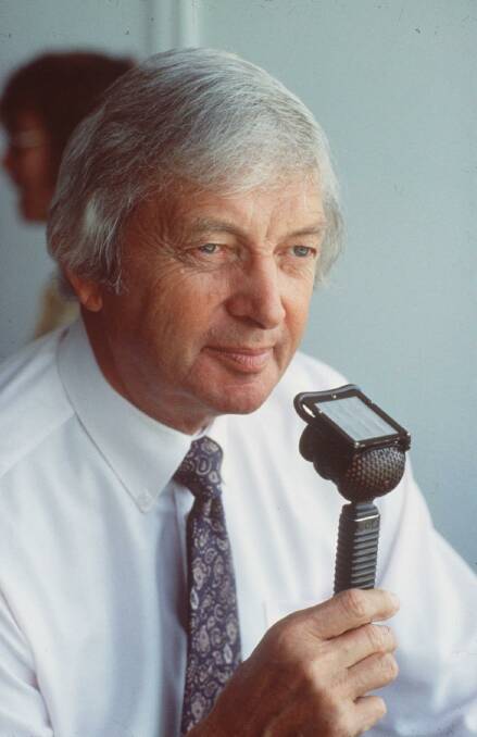 Former cricketer, now broadcaster Richie Benaud