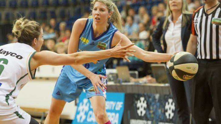 Canberra Capitals captain Carly Wilson wants the coaching hunt to be completed ''as soon as possible''. Photo: Jay Cronan 