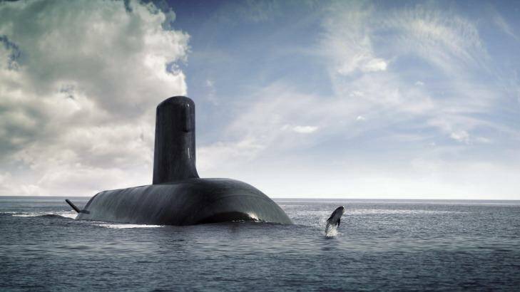 The DCNS Shortfin Barracuda: France has been in a hard-fought contest against Japan and Germany for the contract to help build Australia's new submarines. Photo: Supplied