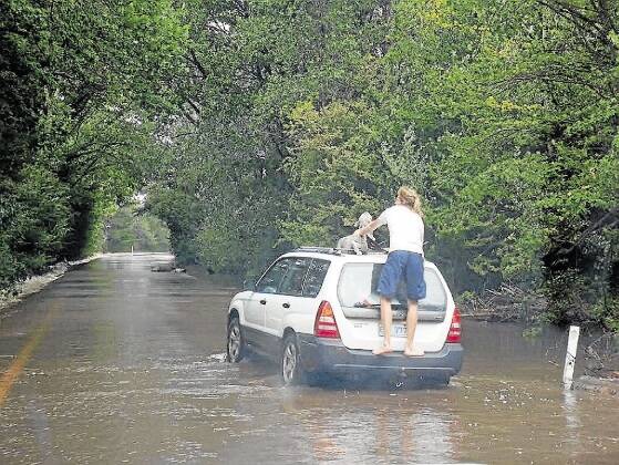 Fingal residents evacuated in floods