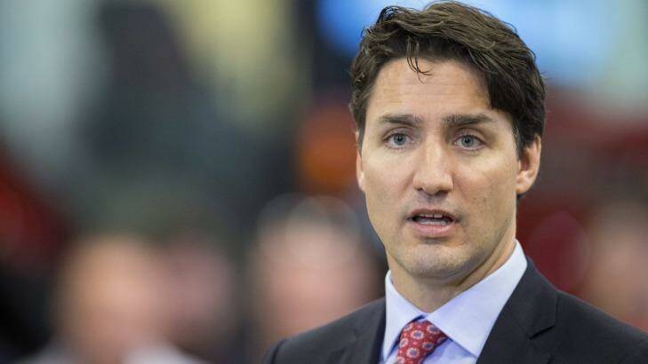 Condemned the execution: Canadian Prime Minister Justin Trudeau. Photo: Canadian Press/AP