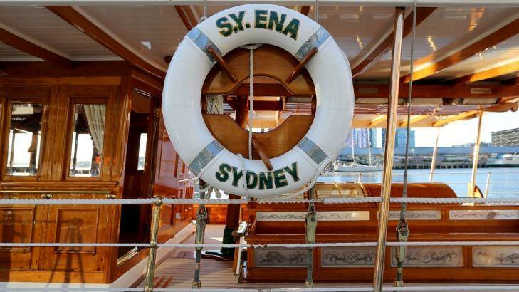 The International Register of Historic Ships says the SY Ena is "perhaps the finest vessel of her type in the world". Photo: Wayne Taylor
