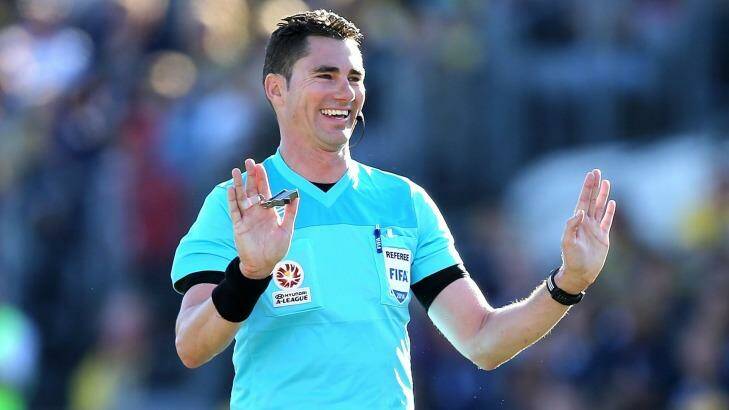 The FFA have sent Canberra referee Ben Williams to Japan. Photo: Ashley Feder