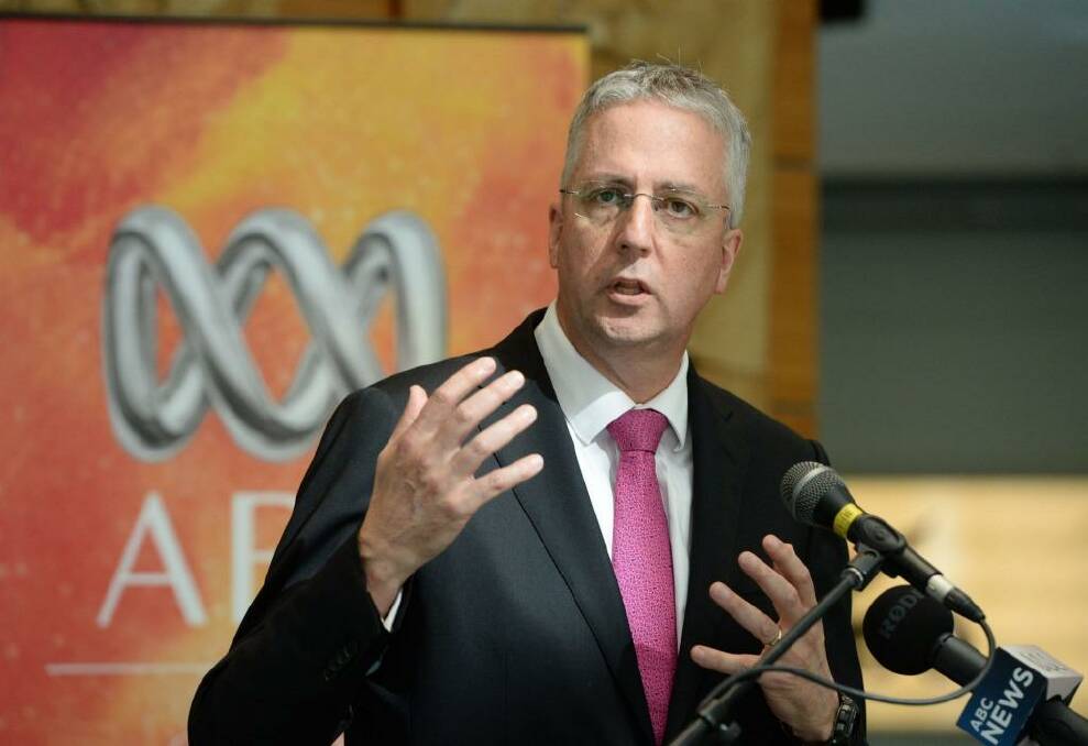 ABC managing director Mark Scott announced the cuts on Monday. Photo: Mal Fairclough