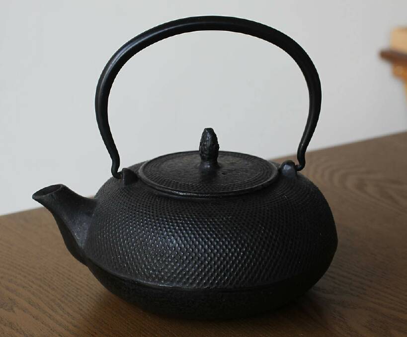 Toolkit: Savage's Japanese teapot. Photo: Sahlan Hayes/Getty Images