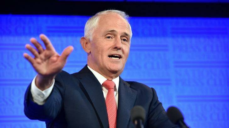 Malcolm Turnbull wants to blame our problems on a too-fast shift to renewables, to justify a new subsidy for new coal-fired power stations. Photo: MARK GRAHAM
