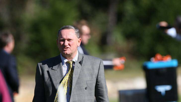 "Mate, I've been a big fan of yours": Elkin said Stephen Dank praised his work with the players on a shoestring budget when he came on board with the Sharks.  Photo: Tim Clayton