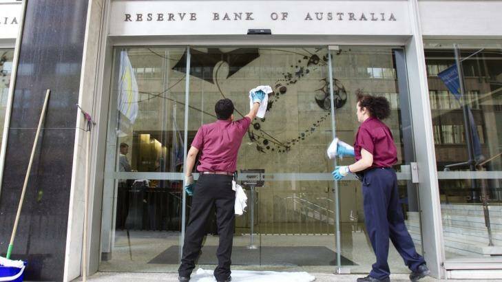 Reserve Bank of Australia building at Martin Place. Generic RBA, interest rates. Monday 9th September 2013 AFR photo Louie Douvis Reserve Bank of Australia building at Martin Place. Generic RBA, interest rates. Monday 9th September 2013 AFR photo Louie Douvis Photo: Louie Douvis