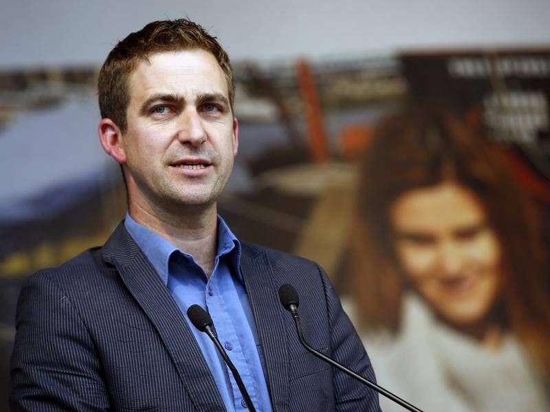 Brendan Cox (file), the widower of slain British MP Jo Cox, has been accused of sexual misconduct.