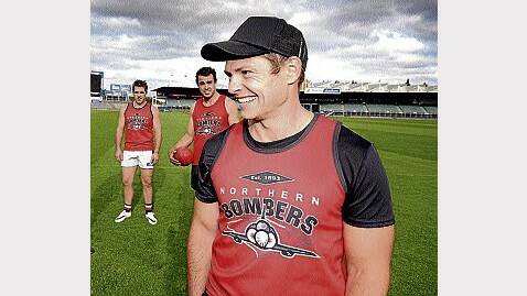 Northern Bombers coach Zane Littlejohn welcomes the challenge of taking on Burnie at West Park.