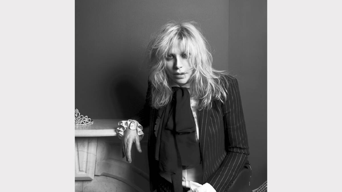 Courtney Love will play in Hobart on Monday night.
