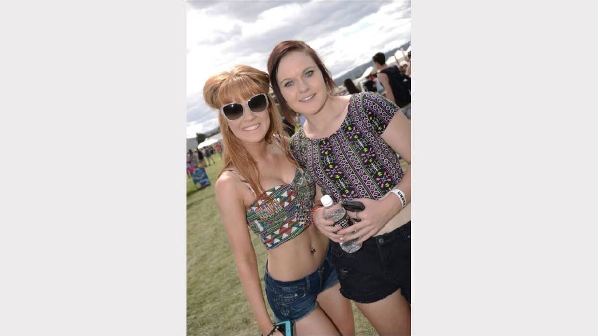 'Emalee Hine-Haycock & Emily NIelsen enjoyed their day at Breath OF LIfe 2014'. Sent in by Kim Nielson