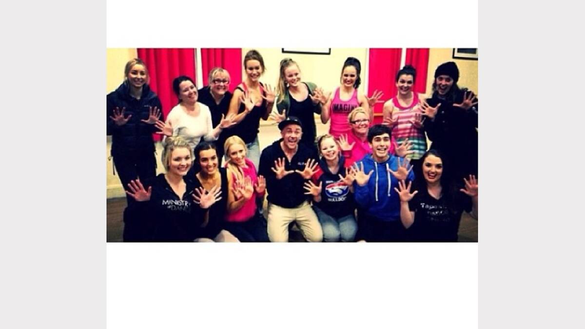 'Tapestry Dance Studio's surprise visit from Jason Coleman' . Sent in by Kobi-Anne Pinner