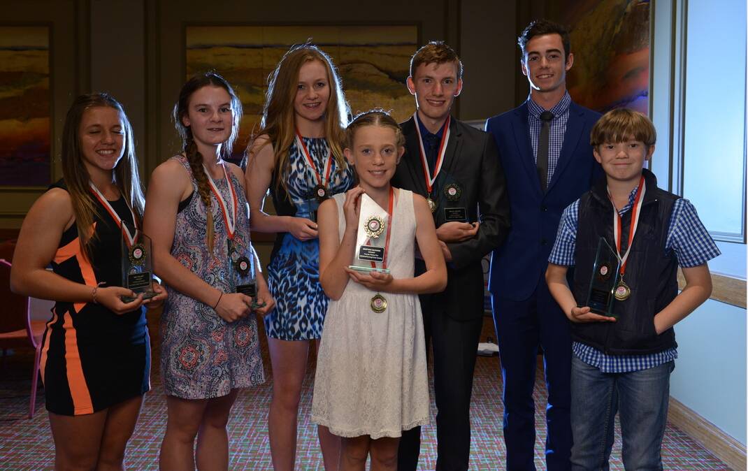 The 2014 winners of The Examiner and IGA Junior Sport Awards