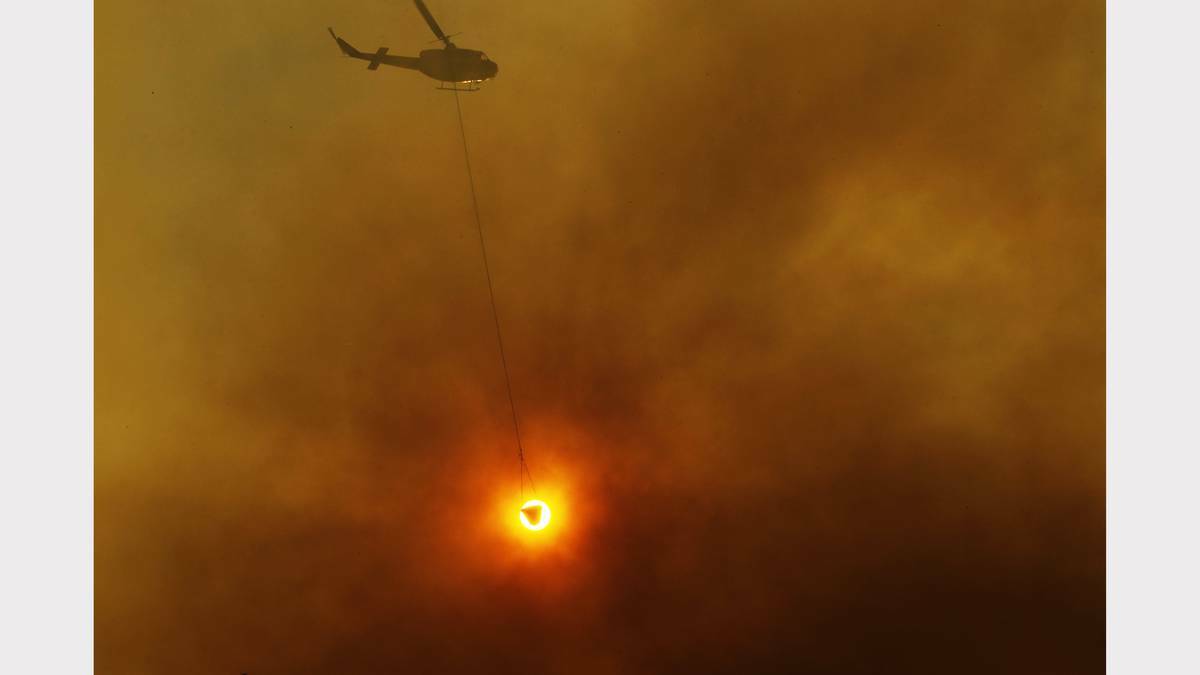 Helicopters called in to East Coast fire