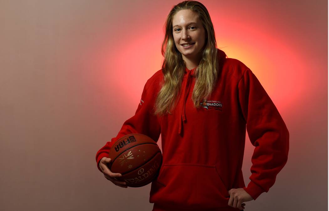 New Launceston Tornadoes player Emilee Harmon, from Ohio in the US. Picture: Mark Jesser