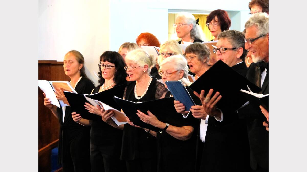 Chillingham Voices Choir will perform at Ross Town Hall on October 1.