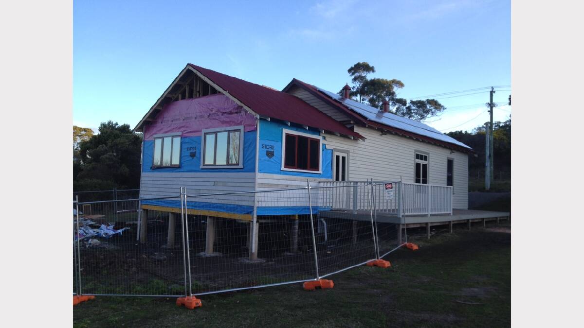 The extension of the Deviot Community Hall is expected to be completed by October.