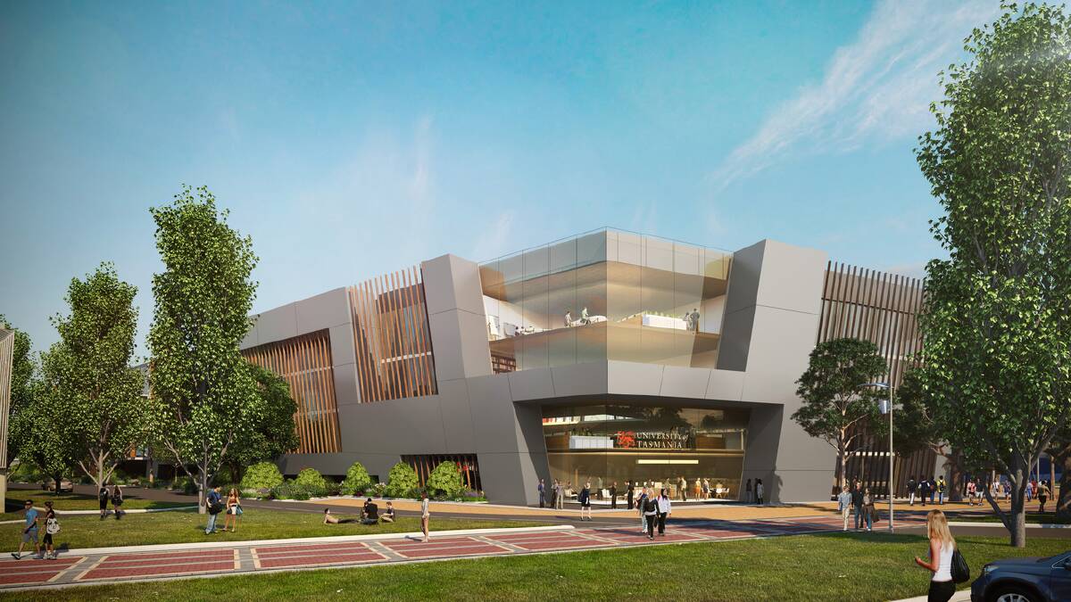 An artist's impression of the $200 million Northern campus for Inveresk.