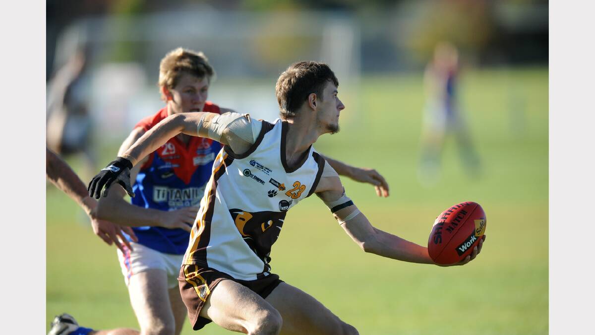 NTFA DIV 2 | Prospect Hawks (142) defeated Lilydale Demons (68) in the Good Friday clash at Propsect. Picture: Mark Jesser