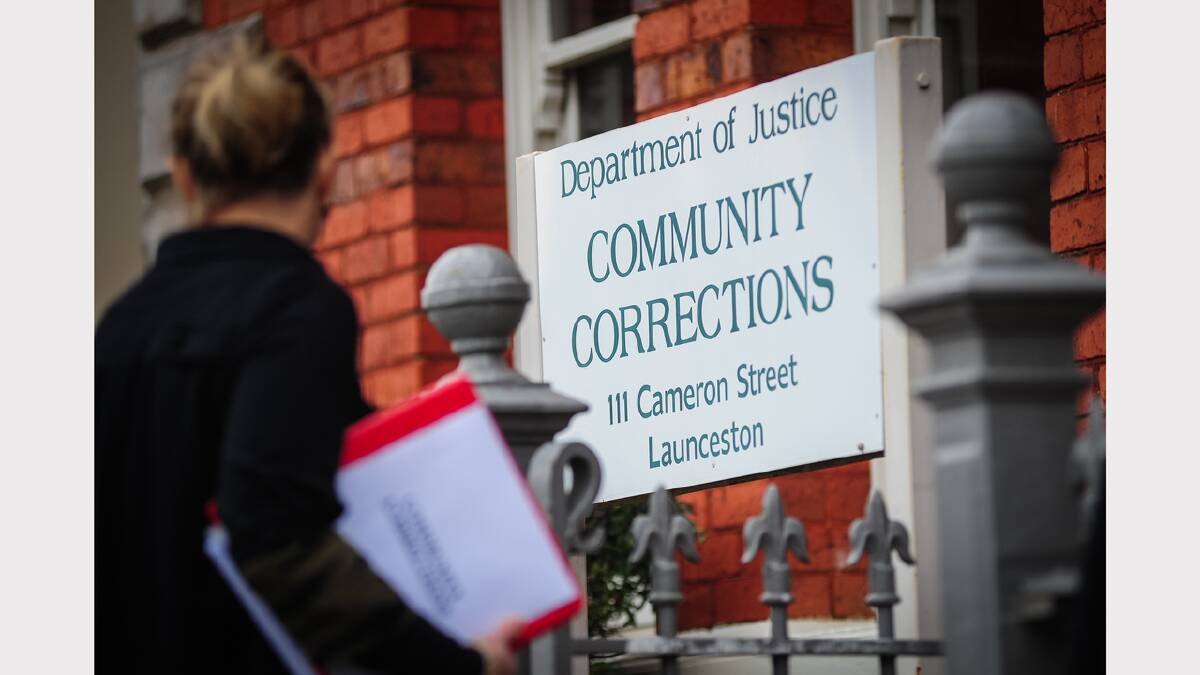 As a probation officer it's Karen's job to supervise some of the thousands of offenders in the community who are subject to court orders. Picture: Phillip Biggs