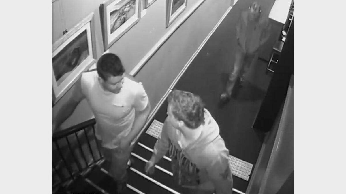 Police have released CCTV stills of men who they believe may be able to help with investigations into an assault outside Tapas Bar, Devonport, on July 31.