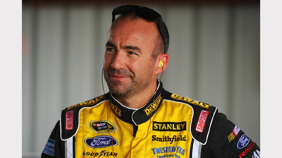 Dual V8 Supercars champion Marcos Ambrose will make a shock return to Australia for this year's season finale in Sydney. Picture: Getty Images