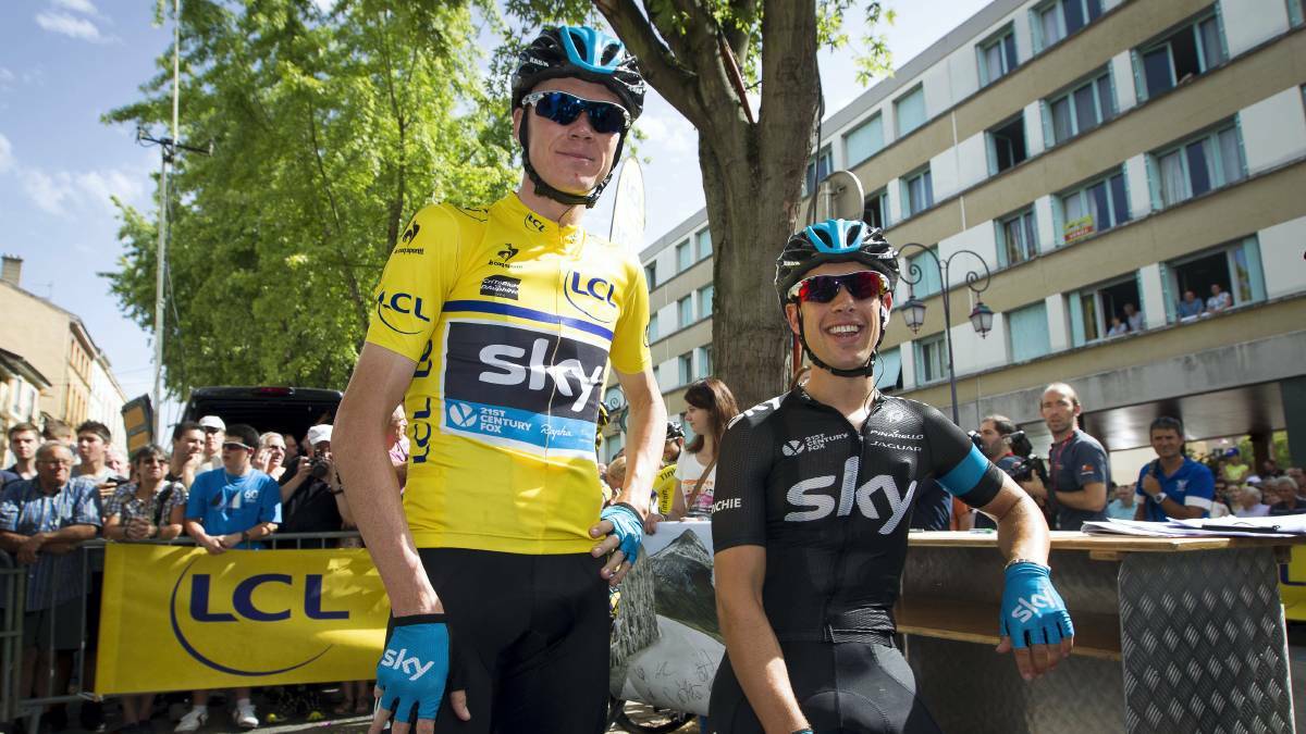 Chris Froome and Richie Porte are ready for the Tour de France. Picture: Getty Images