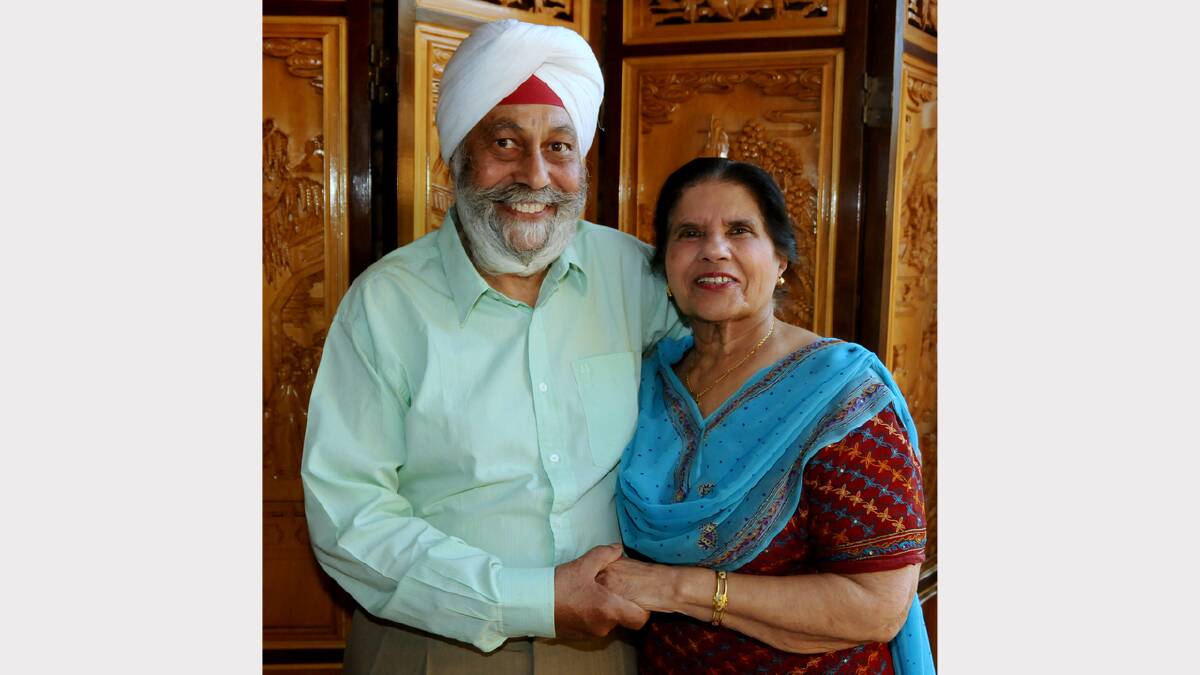 Kulwant Dhillon and his wife Mahinder are celebrating 50 years of marriage.