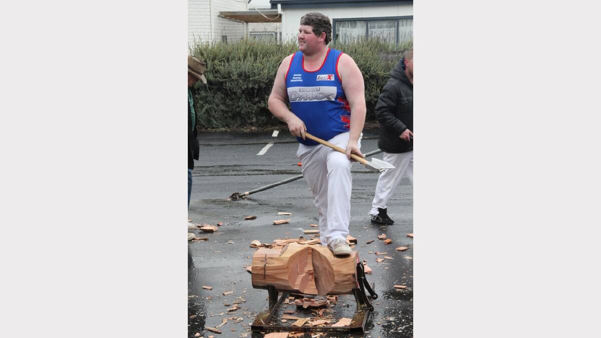 St Helens woodchopping champion Joe Rattray is returning to the Pyengana Easter Chops event for the first time in eight years.
