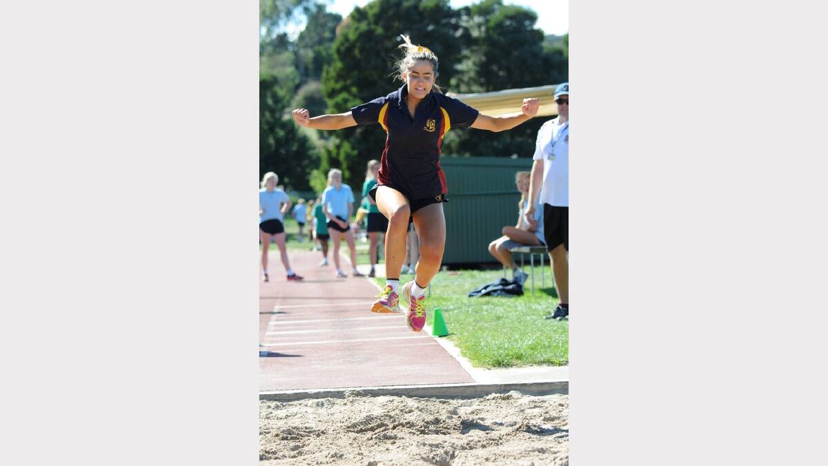 The Scotch Oakburn College athletics, held at St Leonards. Picture: Paul Scambler