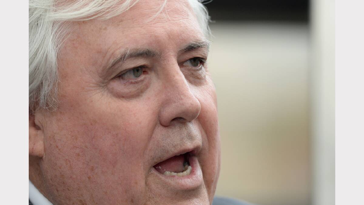 Clive Palmer has been trying to hose down Senator Lambie's comments.
