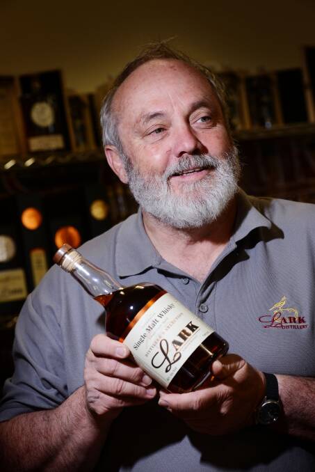Lark Distillery's Bill Lark has been a leading figure in Australian whiskey's emergence.