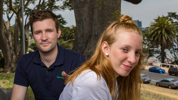 Ryan Fennell and his niece Lily Parsons, born 18 years apart, grew up in generations with differing views on teen drinking. Photo: Scott McNaughton