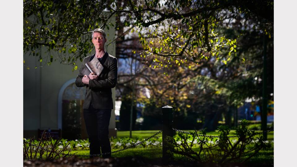 Launceston writer Rohan Wilson is set to release his second novel, To Name Those Lost, next week. Picture: Phillip Biggs.