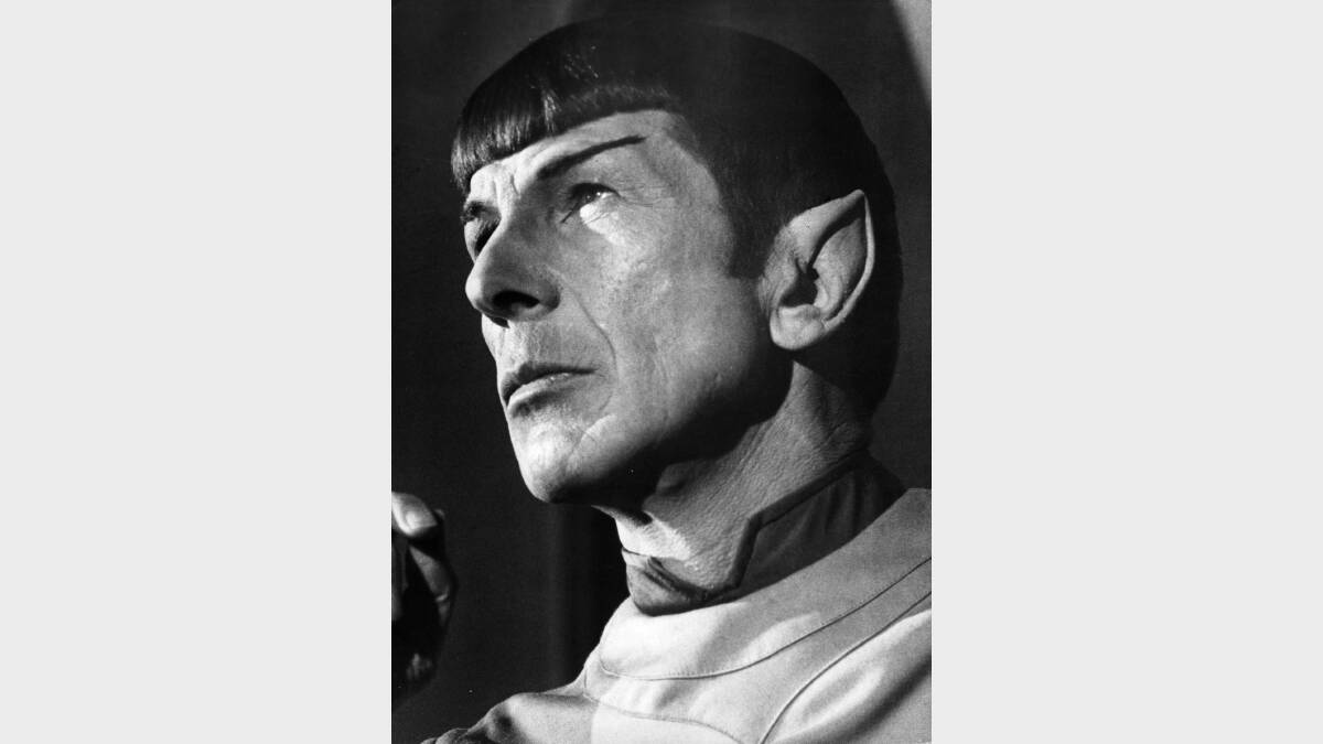 Leonard Nimoy as Spock. Picture: Getty Images.