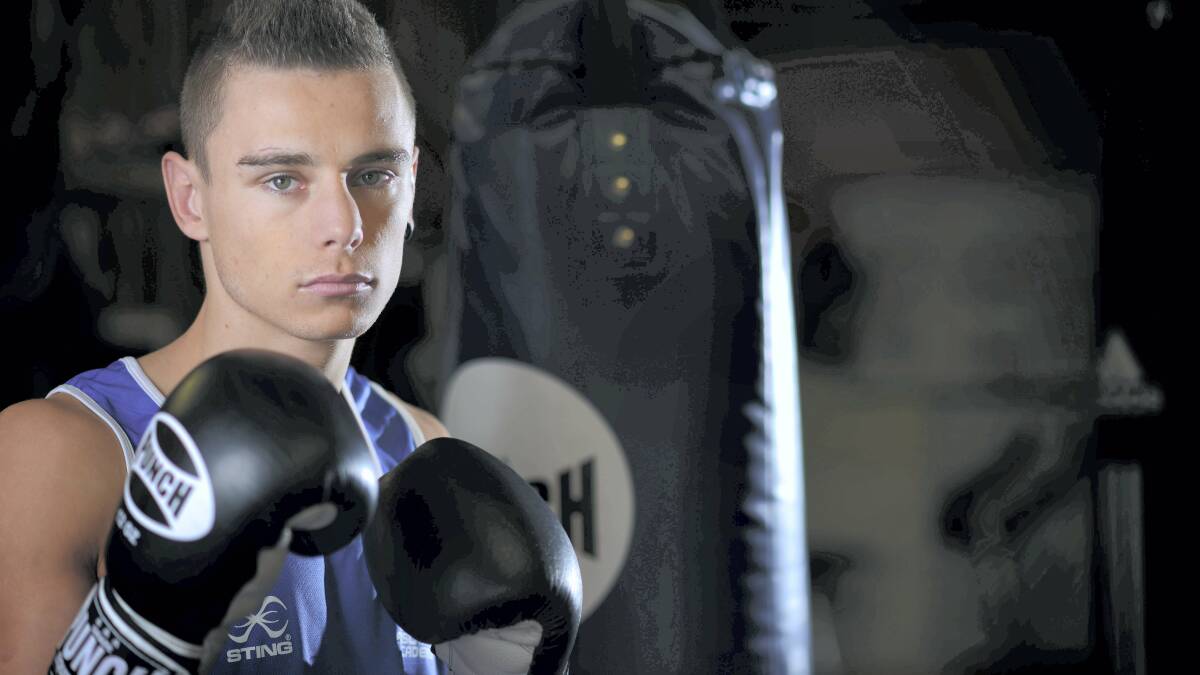  Latrobe boxer Nick Cooney is looking forward to his first appearance in an Australian team at the Glasgow Commonwealth Games.   Picture: SCOTT GELSTON